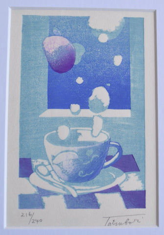 Mini Matted Print  #15  - Hideaki Tatsubori - SAKURA FINE ART