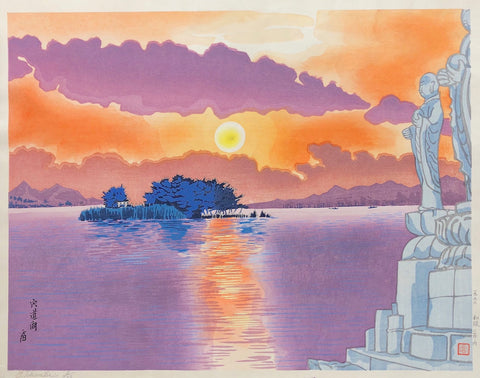 - Shinji-ko  (Sunset at Lake Shinji) -