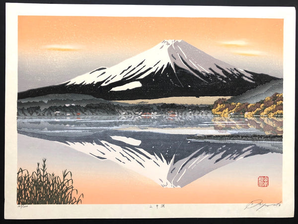 - Yamanaka-ko (Mt. Fuji from Yamanaka Lake) -
