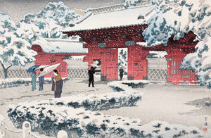 - Hongo Akamon no Yuki (Hongo Red Gate in Snow) -