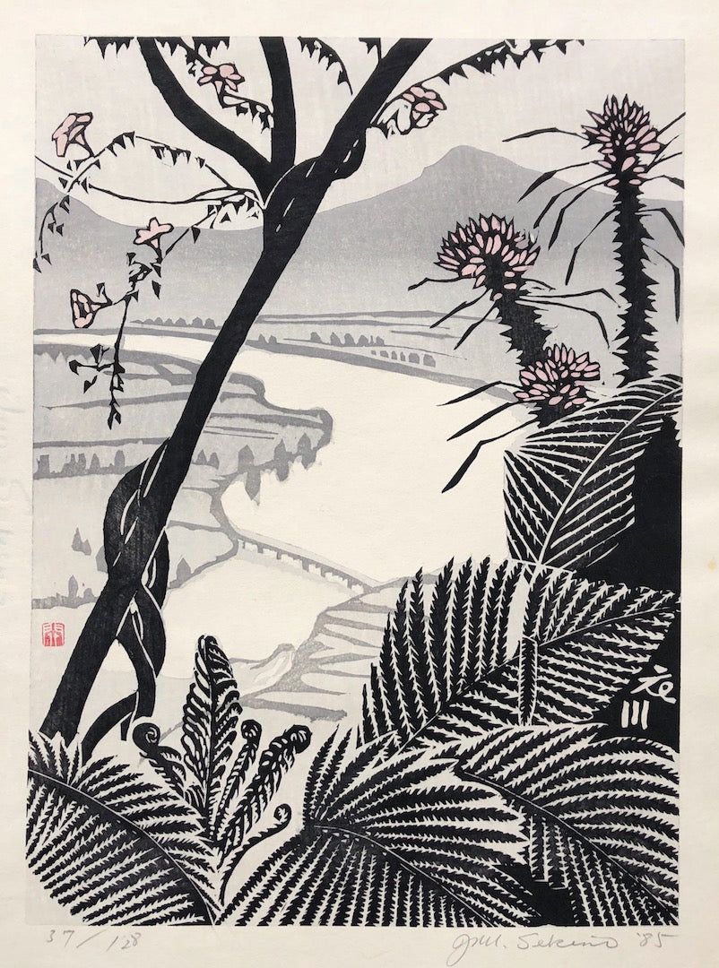  - Koromo - gawa, Natsukusa (Summer Growth) - Junichiro Sekino - SAKURA FINE ART