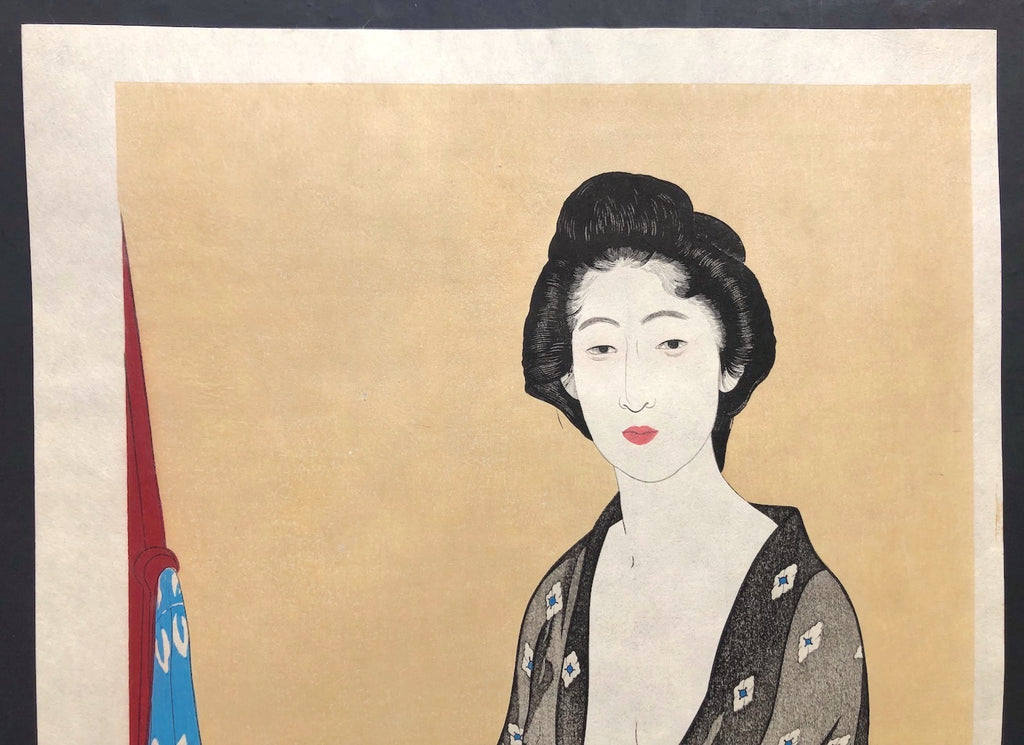- Usugoromo Naniwa no Onna  (Woman in loose summer Kimono) -