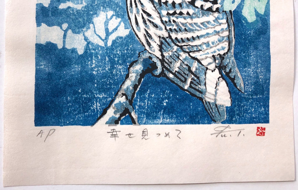 - Shiawase mitsumete (Gazing at the Happiness - Owl) -