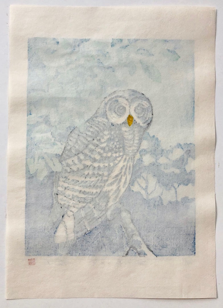 - Shiawase mitsumete (Gazing at the Happiness - Owl) -