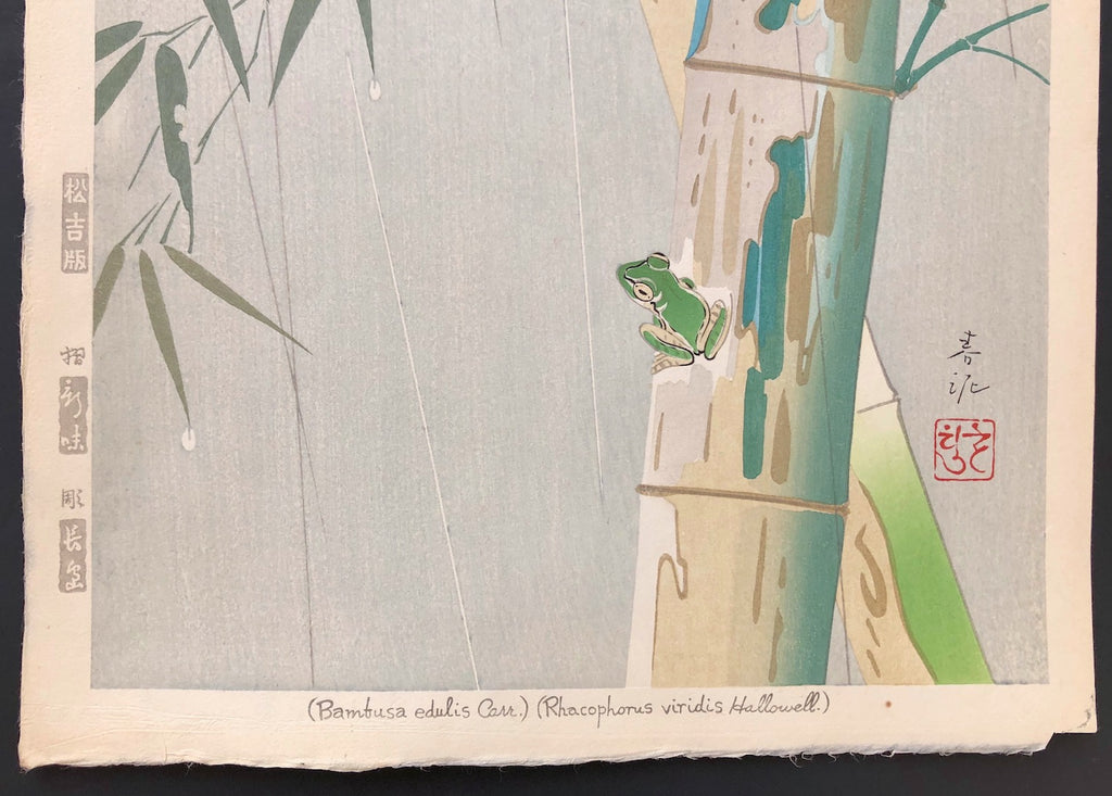 - Mosodake, Aogaeru  (Moso Bamboo and a Frog ) -