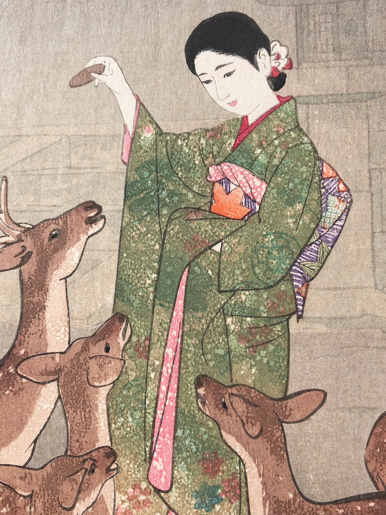 - Nara no shika (Deer at Nara) -