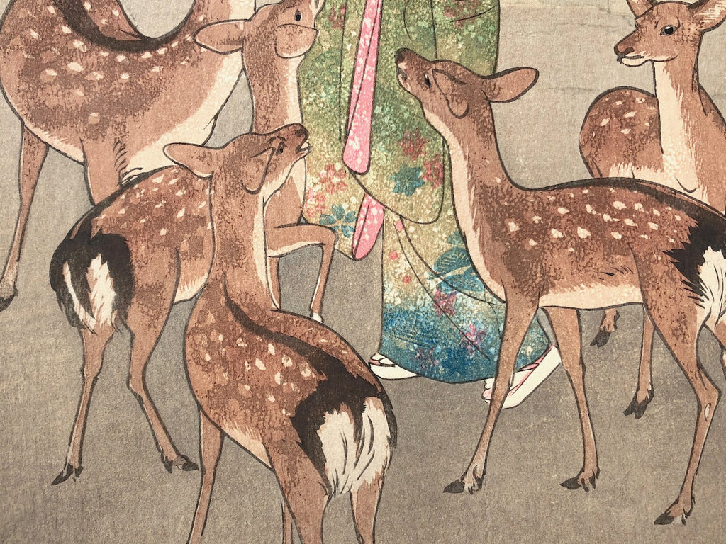 - Nara no shika (Deer at Nara) -