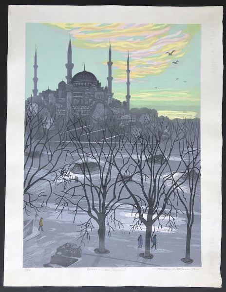 - Asayake no Blue Mosque, Istanbul  (The Blue Mosque in the Morning Glow, Istanbul)-