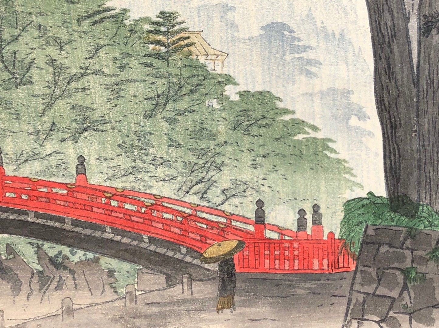 - Nikko Shinkyo (Nikko Sacred Bridge in Rain) -