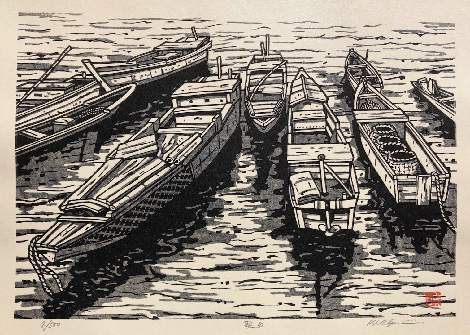 - Katata (Fishing Boats at Katata) -