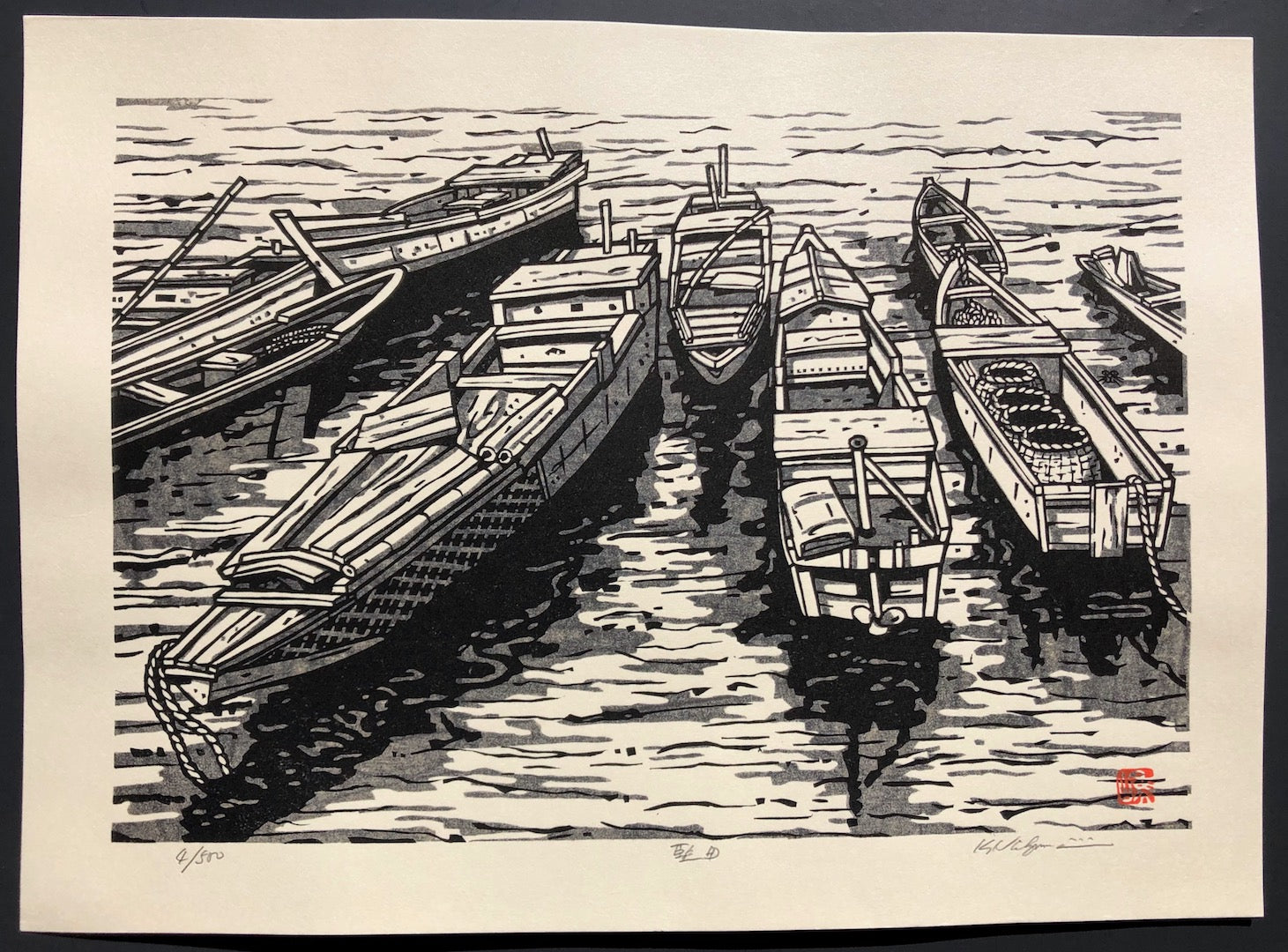 - Katata (Fishing Boats at Katata) -