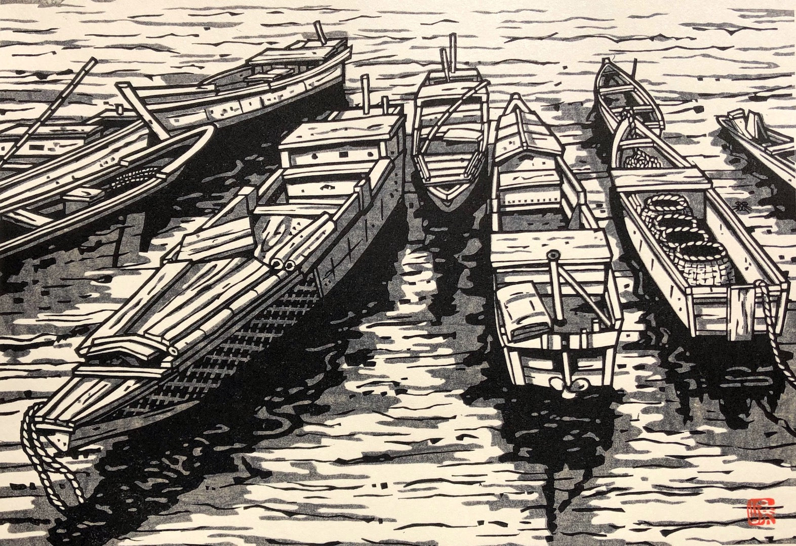 - Katata (Fishing Boats at Katata) -