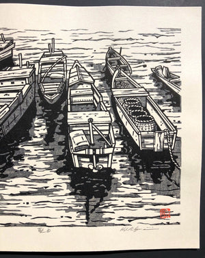 - Katata (Fishing Boats at Katata) -