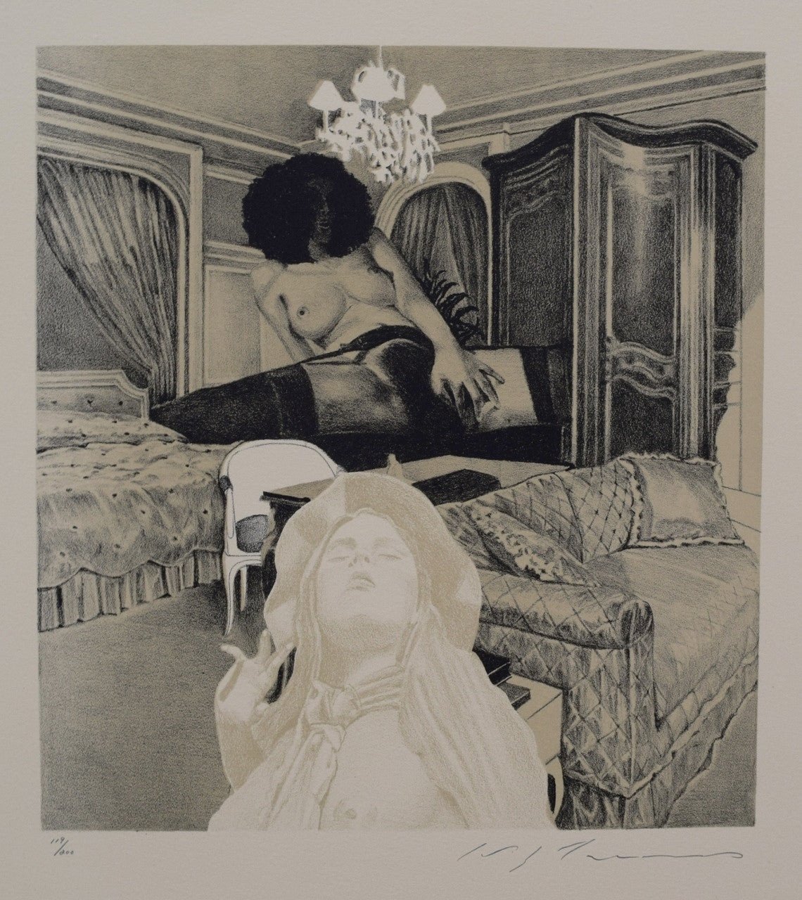 A SUITE OF SEVEN ORIGINAL LITHOGRAPHS BY MASUO IKEDA #3 - Masuo Ikeda - SAKURA FINE ART