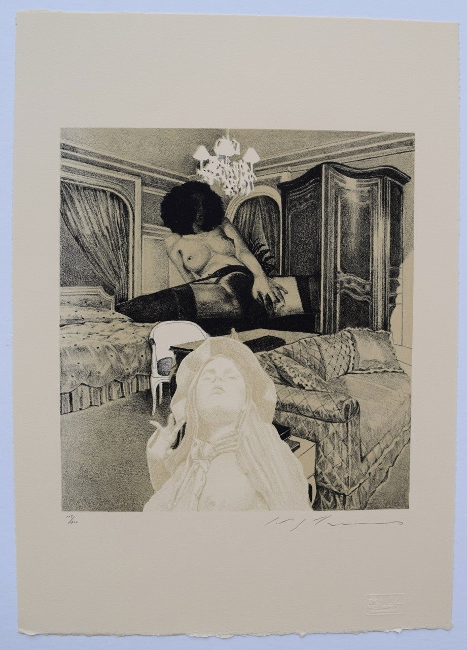 A SUITE OF SEVEN ORIGINAL LITHOGRAPHS BY MASUO IKEDA #3 - Masuo Ikeda - SAKURA FINE ART