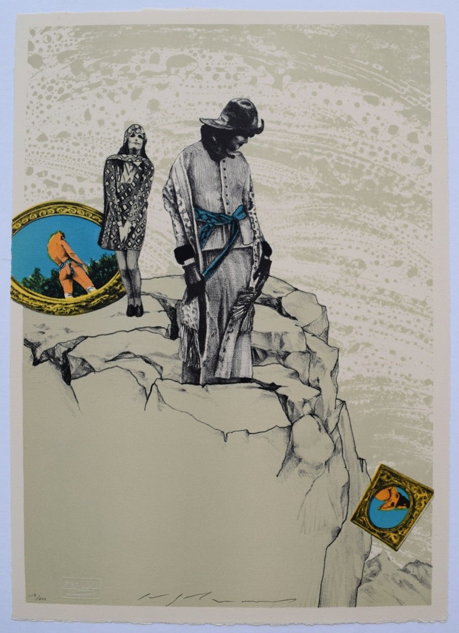 A SUITE OF SEVEN ORIGINAL LITHOGRAPHS BY MASUO IKEDA #4 Masuo