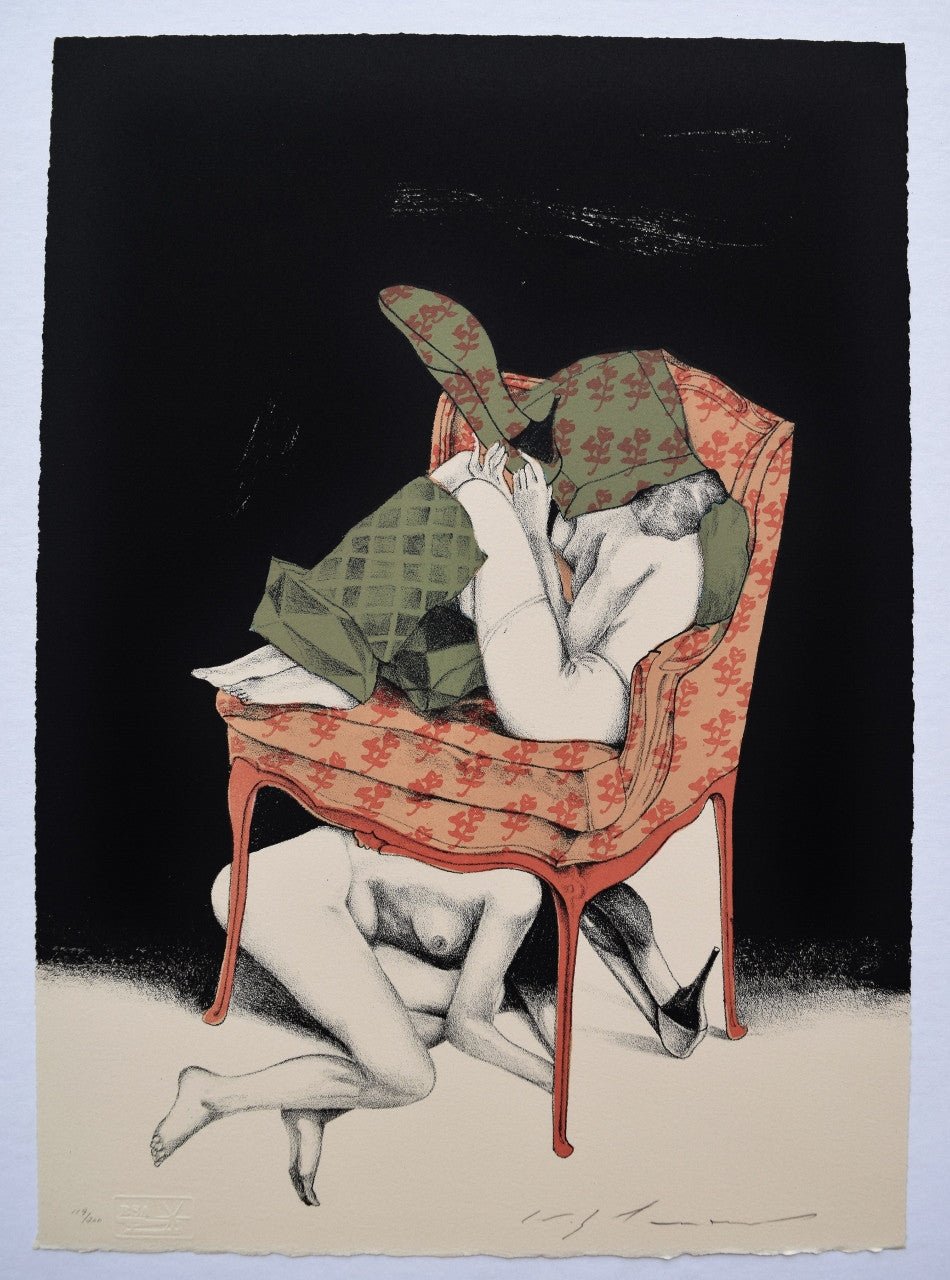 A SUITE OF SEVEN ORIGINAL LITHOGRAPHS BY MASUO IKEDA #5 - Masuo Ikeda - SAKURA FINE ART