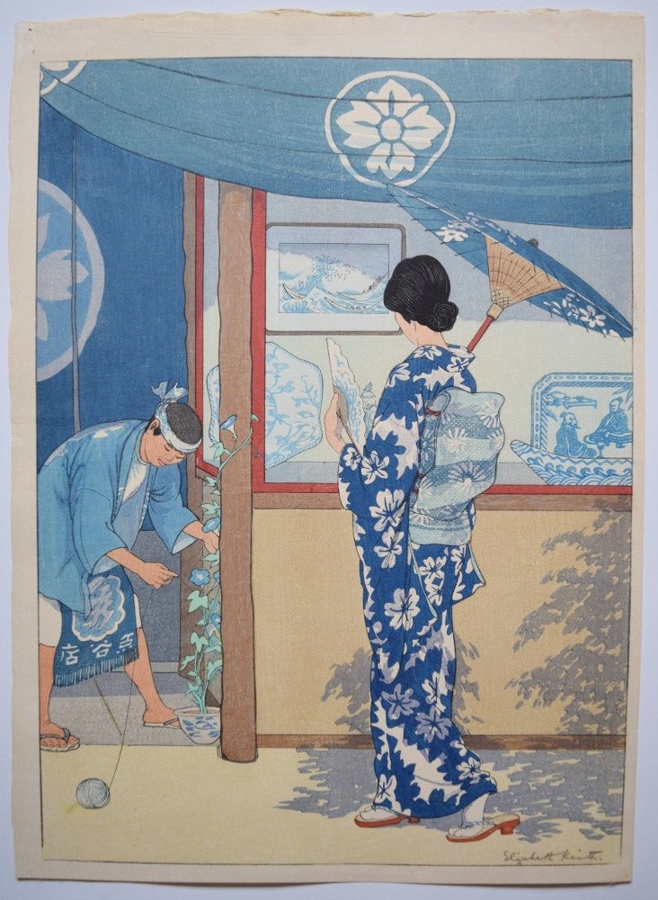 Ai to Shiro (Blue and White) - SAKURA FINE ART