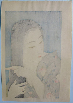 Kamisuki  (Combing the Hair) - SAKURA FINE ART