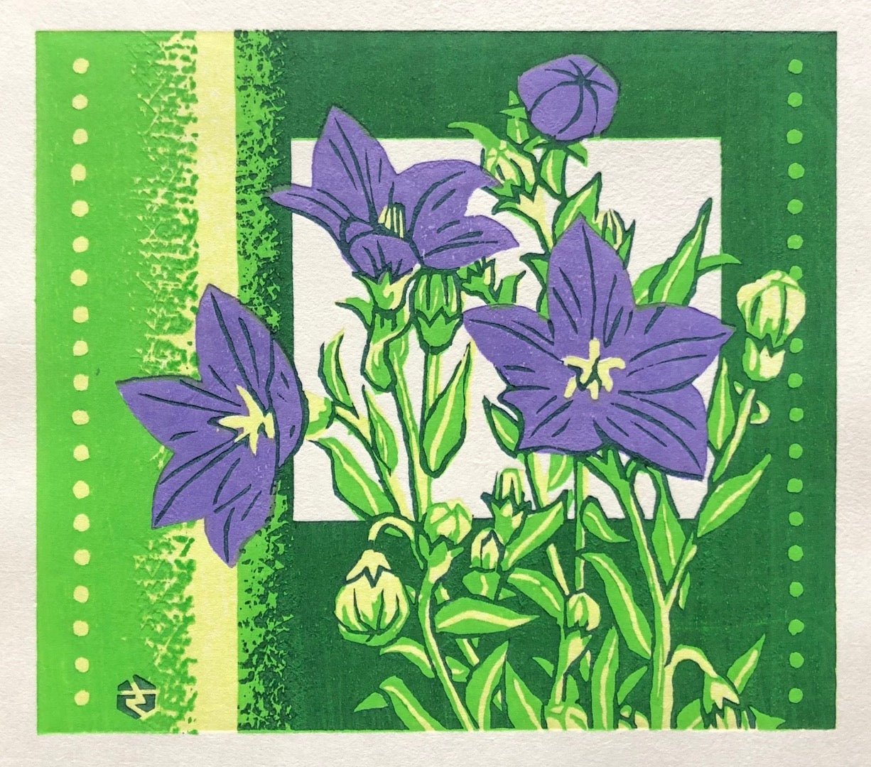  - Bellflowers - Takao Sano - SAKURA FINE ART