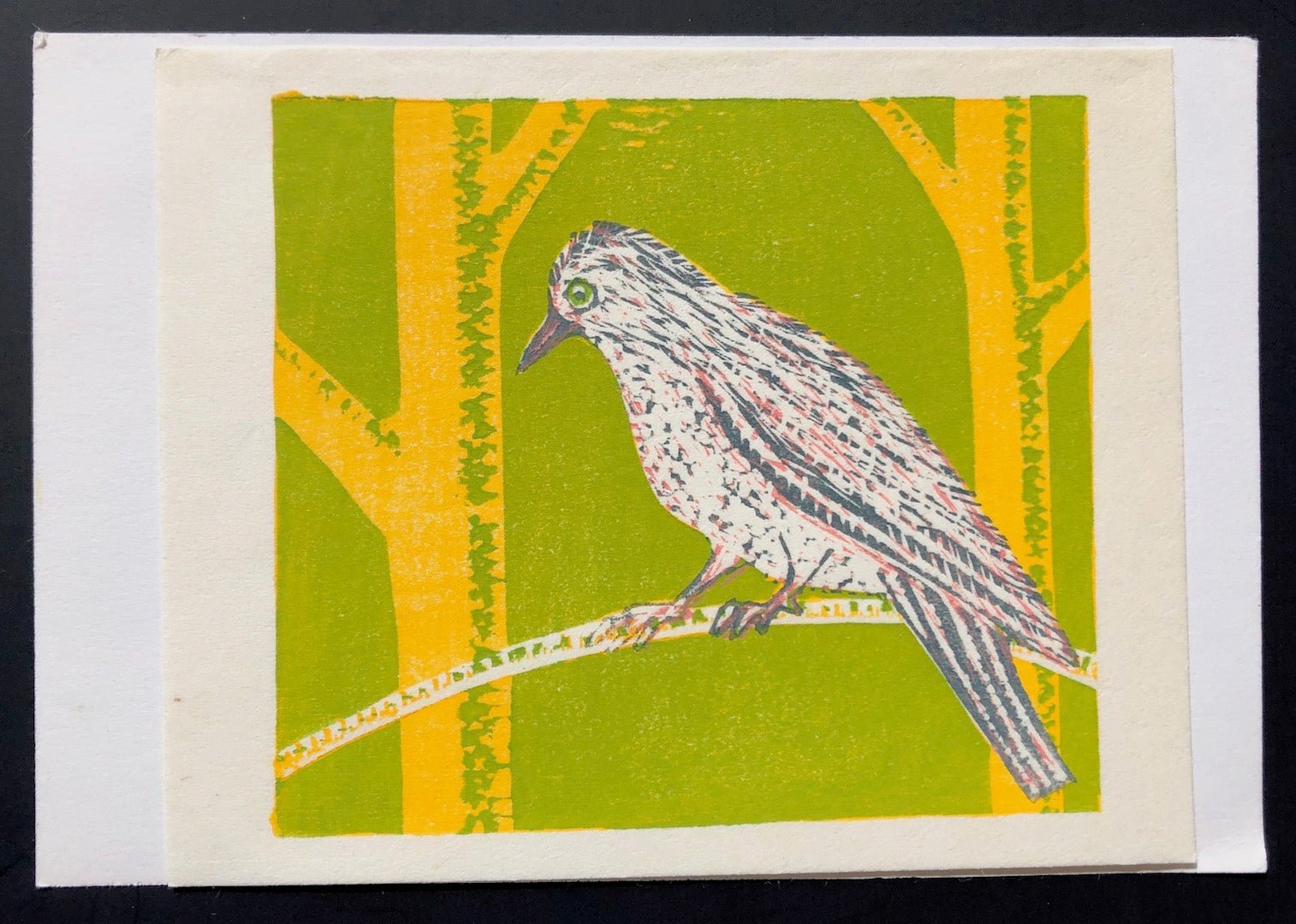  - Bird on the Branch - Goro Kumagai - SAKURA FINE ART