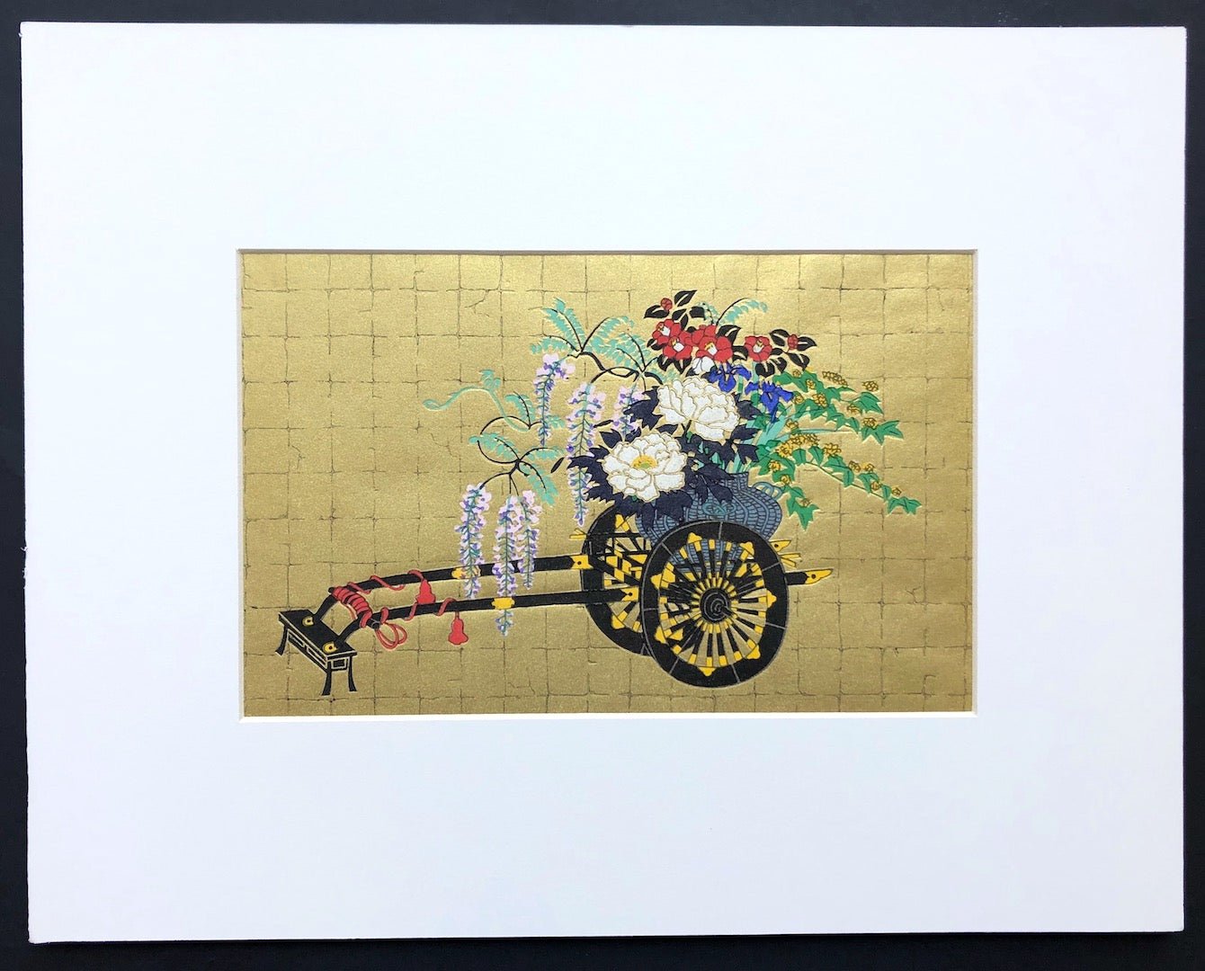  - Flower Cart - unknown artist - SAKURA FINE ART