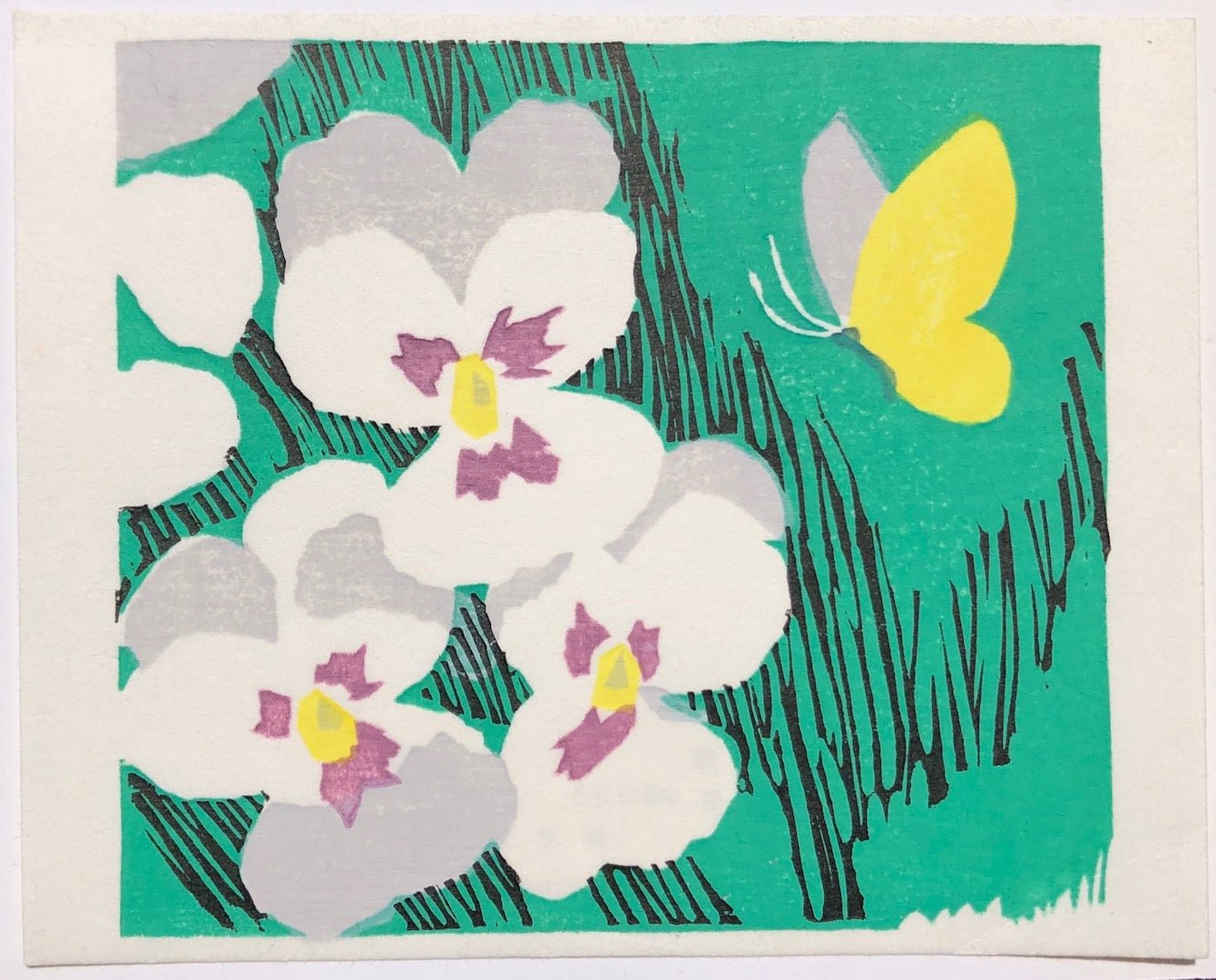  - Flowers and Butterfly - Yutaka Okubo - SAKURA FINE ART