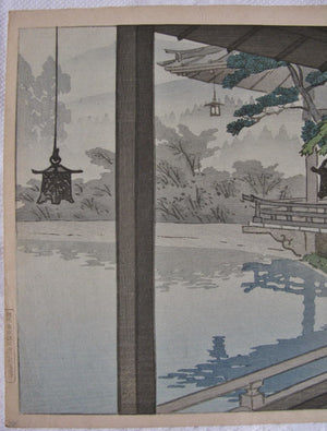 Nikko Kanaya Hotel, Rojo   (Balcony of Kanaya Hotel, Nikko) - SAKURA FINE ART