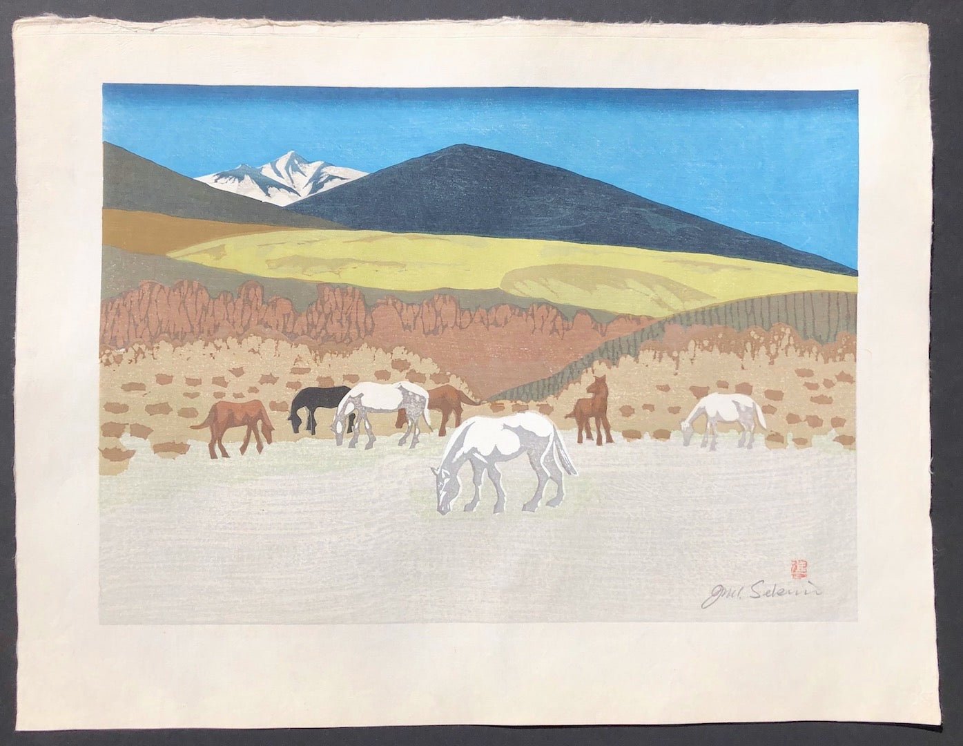  - Kayano - Kogen (Kayano - Kogen Plateau) - Junichiro Sekino - SAKURA FINE ART