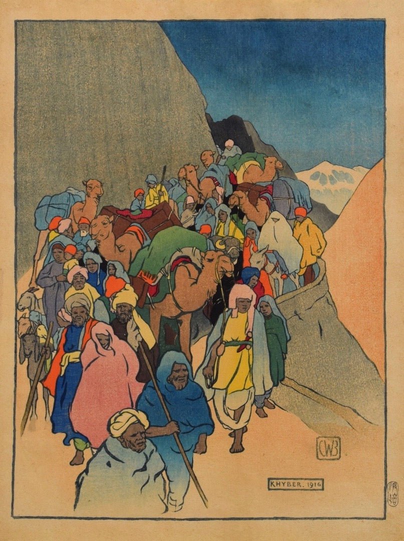 KHYBER, 1916 - Charles Bartlett - SAKURA FINE ART