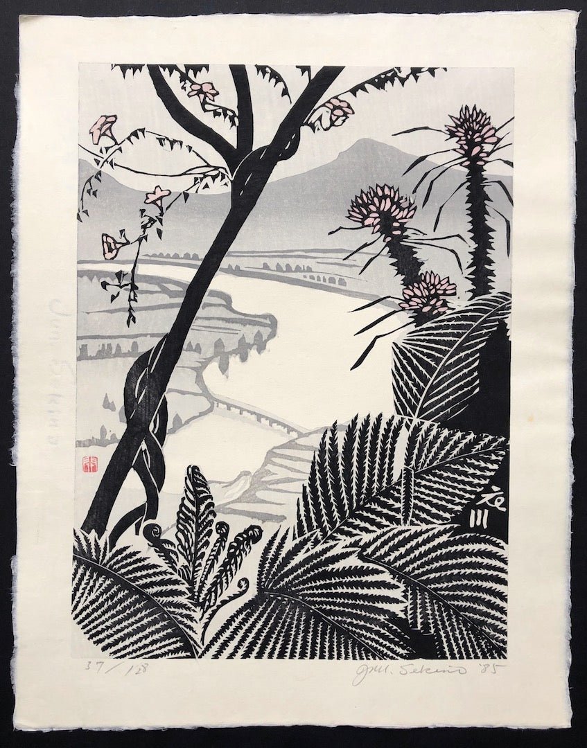  - Koromo - gawa, Natsukusa (Summer Growth) - Junichiro Sekino - SAKURA FINE ART