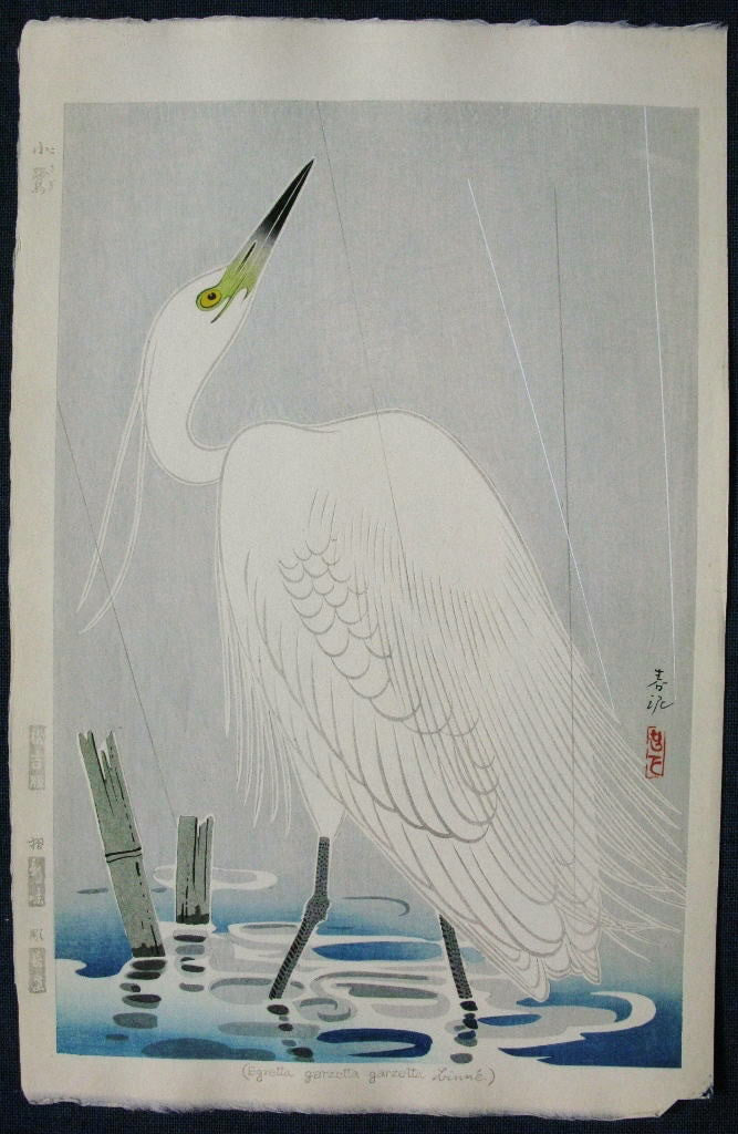 Kosagi  (Japanese Little Egret) - SAKURA FINE ART