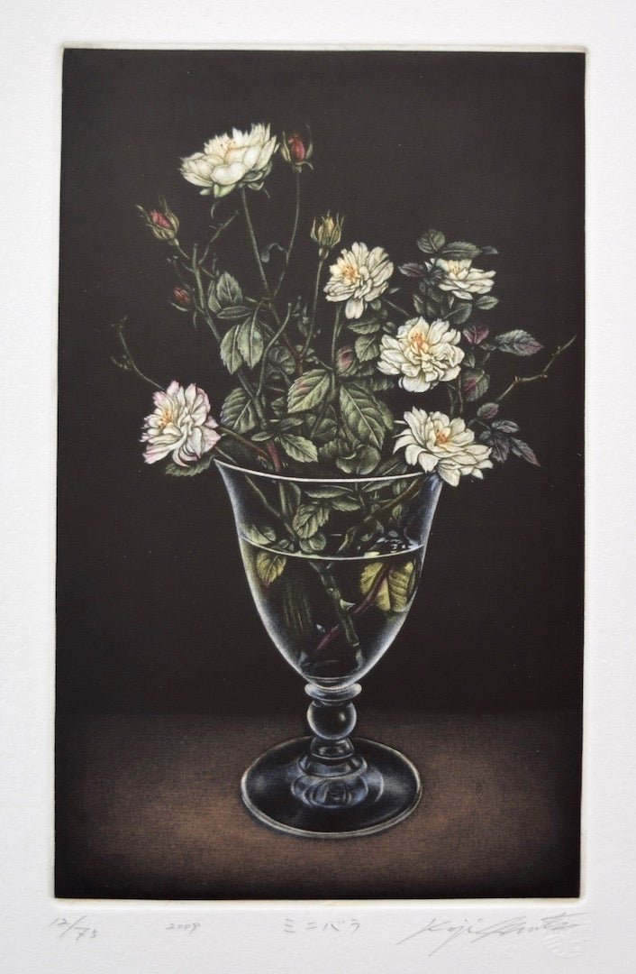Mini Bara (Mini Roses) - Koji Ikuta - SAKURA FINE ART