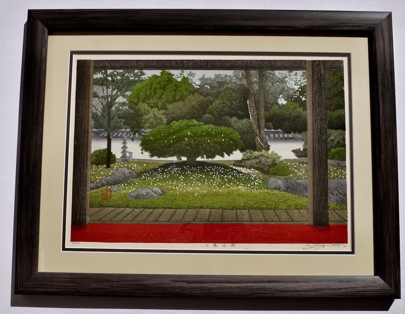 Sarasoju (Summer Camellia) - Shufu Miyamoto - SAKURA FINE ART