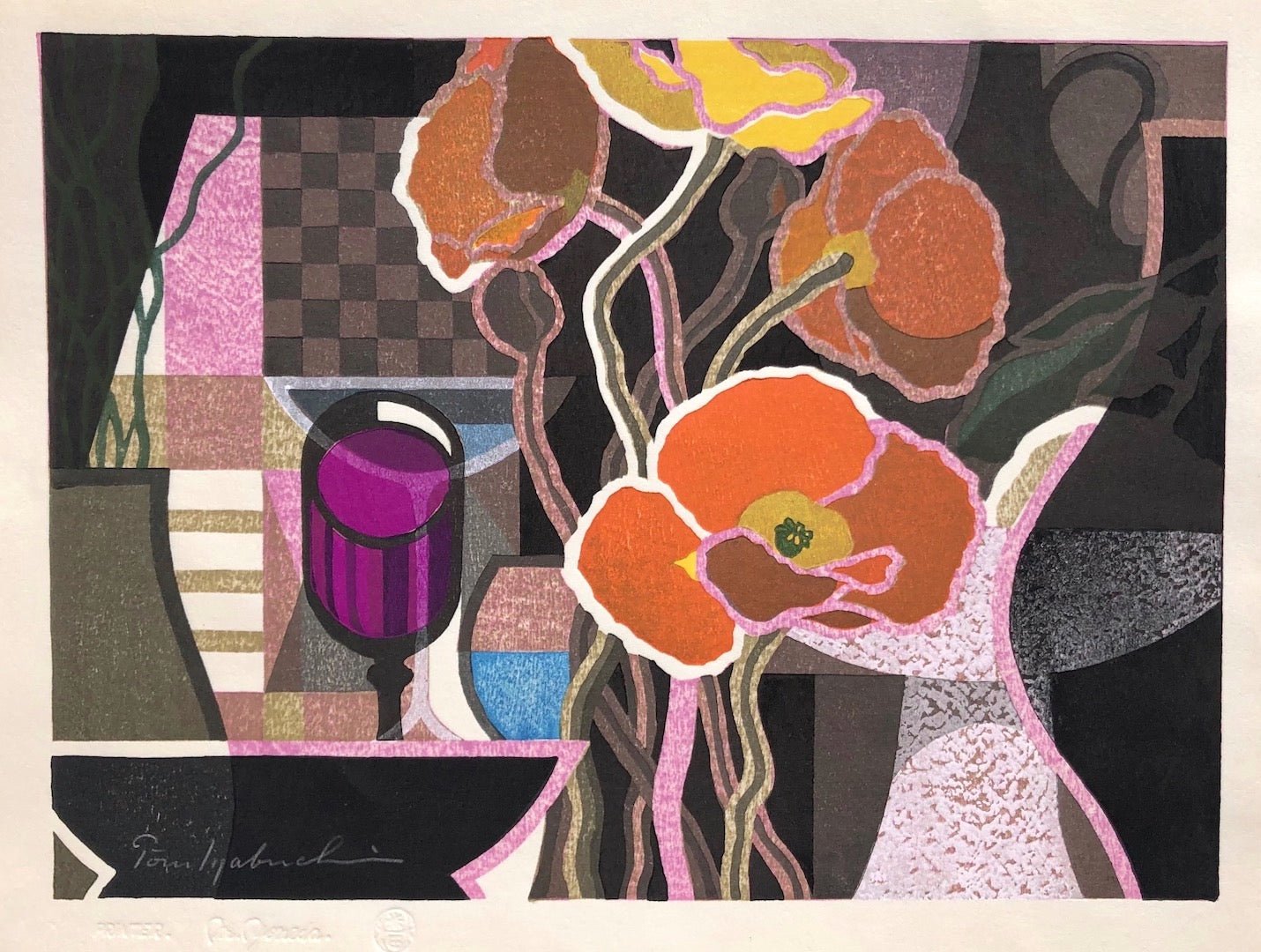  - Soshun no taku (Table in Early Spring) - Toru Mabuchi - SAKURA FINE ART