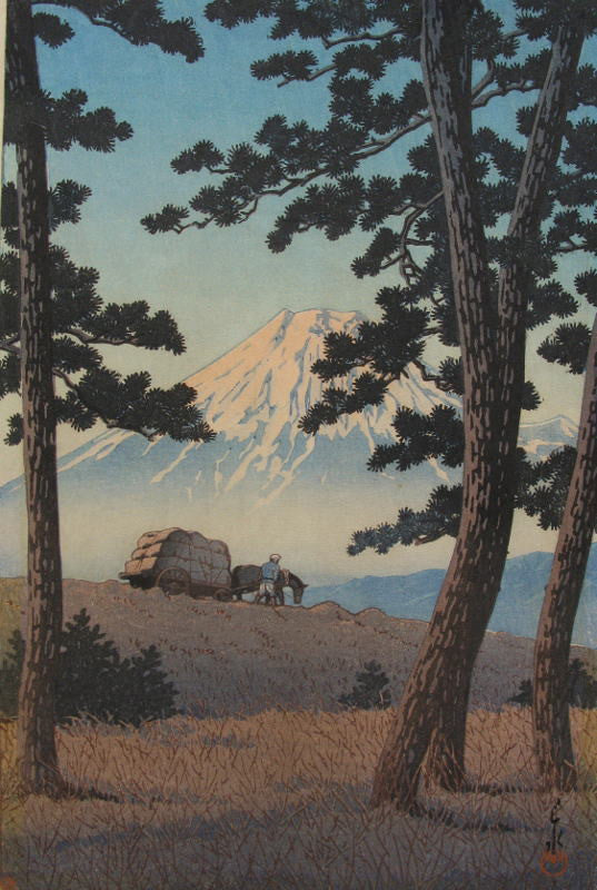 Tagonoura no Yuu    (Mt. Fuji seen from Tagonoura, Evening) - SAKURA FINE ART