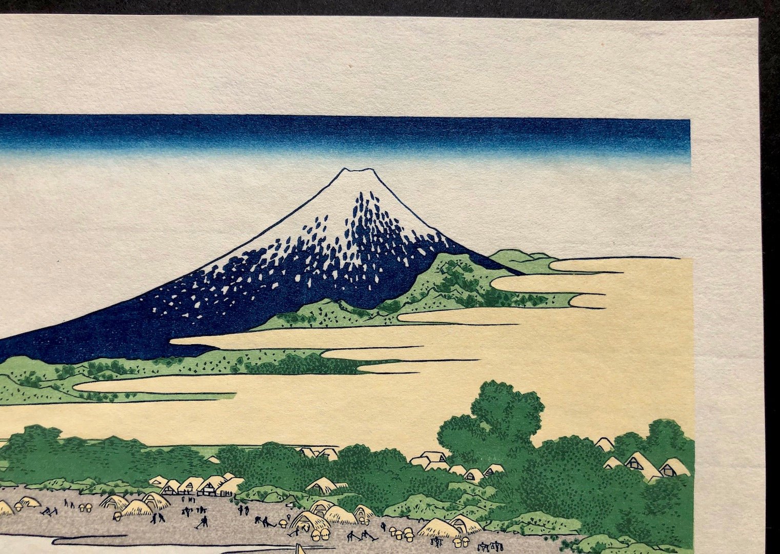  - Tokaido Ejiri Tagonoura Ryakuzu (View from Tago Bay at Ejiri on Tokaido Highway) - Hokusai Katsushika - SAKURA FINE ART