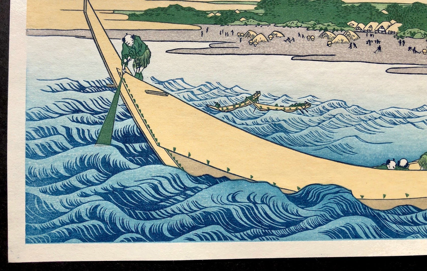  - Tokaido Ejiri Tagonoura Ryakuzu (View from Tago Bay at Ejiri on Tokaido Highway) - Hokusai Katsushika - SAKURA FINE ART