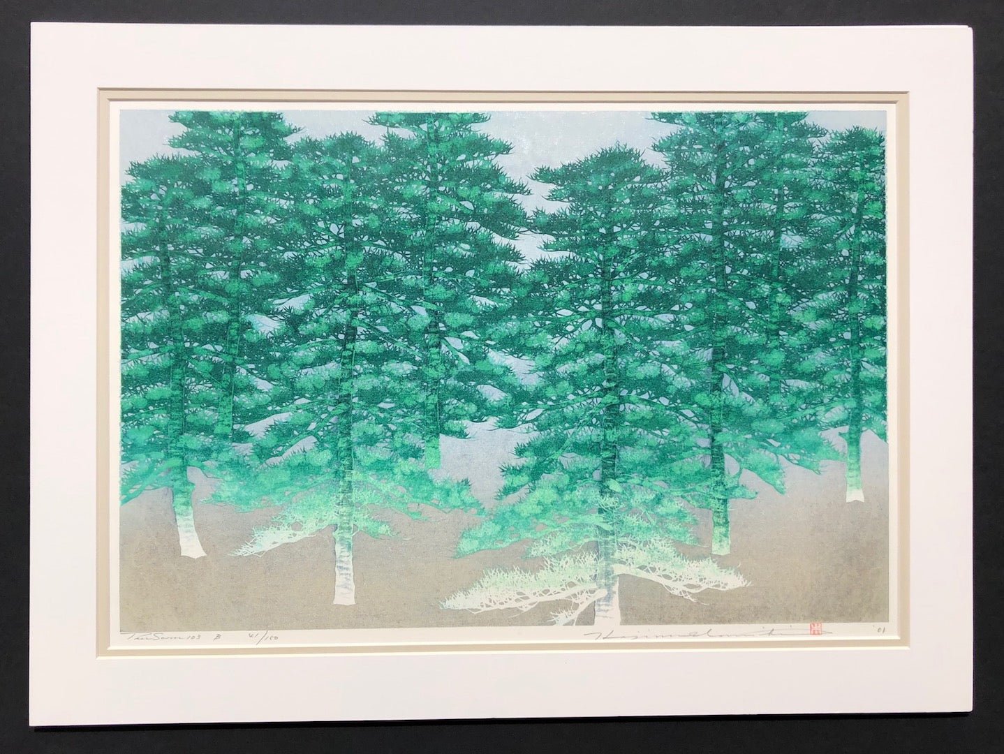  - Tree Scene 103 B - Hajime Namiki - SAKURA FINE ART