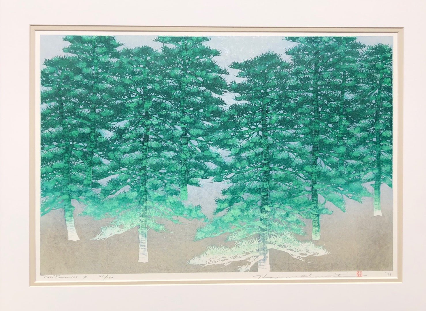  - Tree Scene 103 B - Hajime Namiki - SAKURA FINE ART